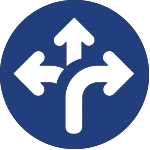 diverging arrows icon for corporate wellness Minneapolis mn